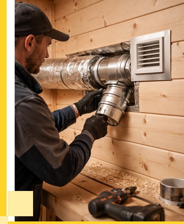 Монтаж вентиляции бани в Лобне от 12391 р. | ЭриданЛбн