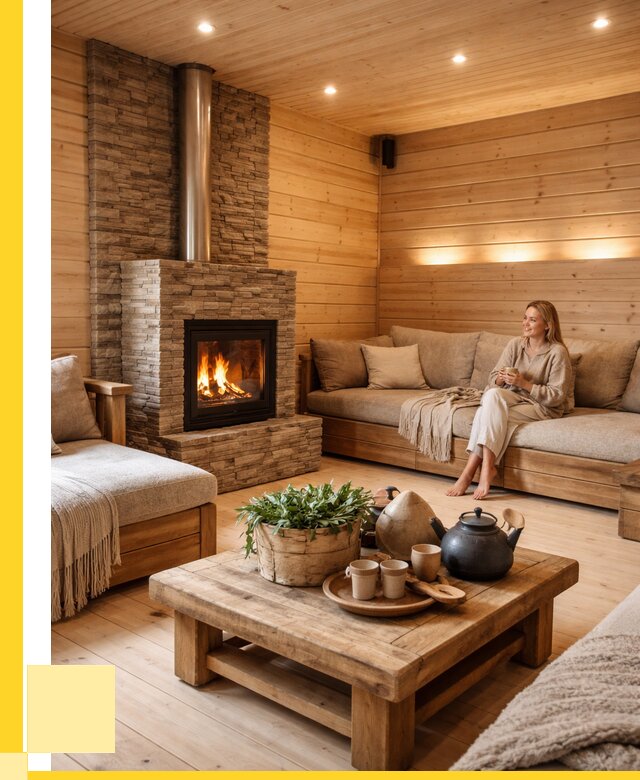 Проект бани с комнатой отдыха в Лобне от 36141 р. | ЭриданЛбн