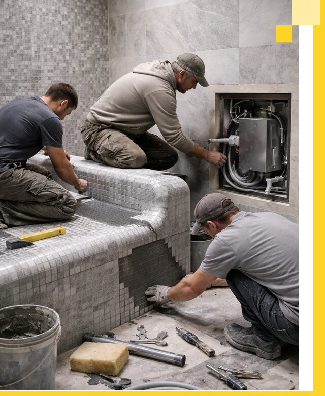 Проекты хамамов под ключ в Лобне и дизайн и строительство