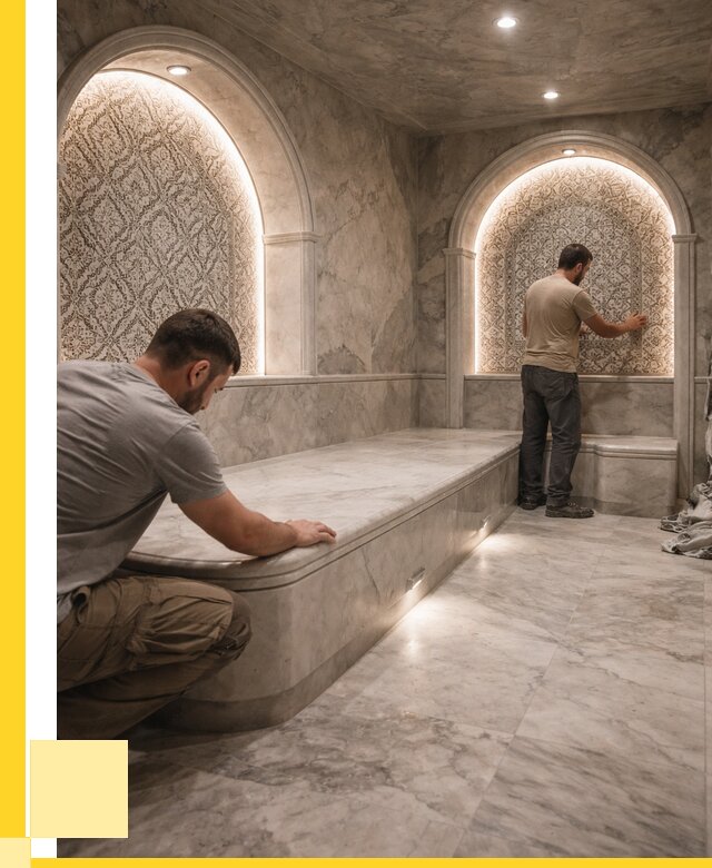 Турецкие бани под ключ в Лобне от 258150 р. | ЭриданЛбн