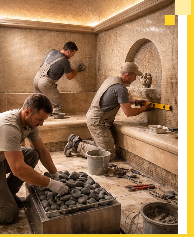 Проектирование и строительство хамама и сауны в Лобне