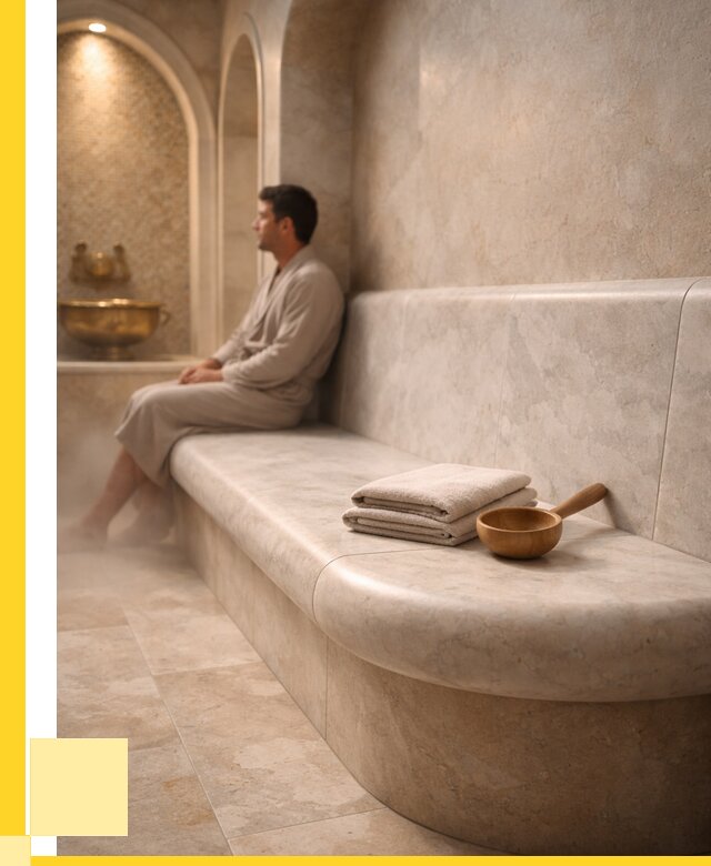 Сиденья для хамама в Лобне под ключ от 12391 р. | ЭриданЛбн