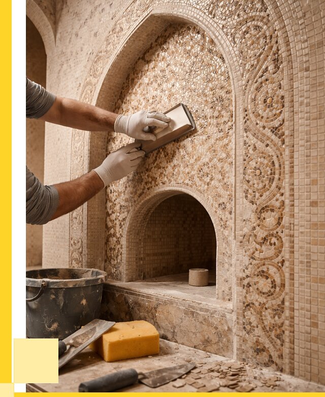 Мозаика для хамама в Лобне под ключ от 5163 р. | ЭриданЛбн