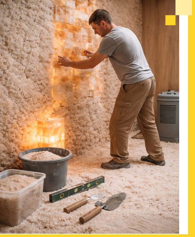 Проектирование и монтаж соляных комнат в Лобне под ключ